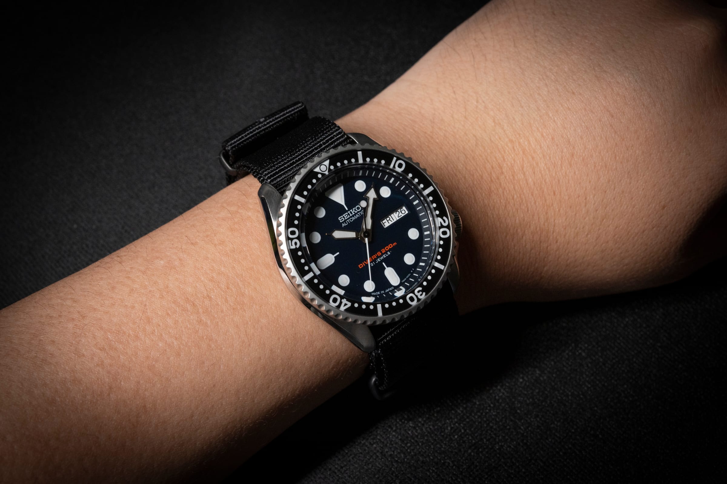 セイコーMOD、SKX009ベゼルカスタムを試してみる