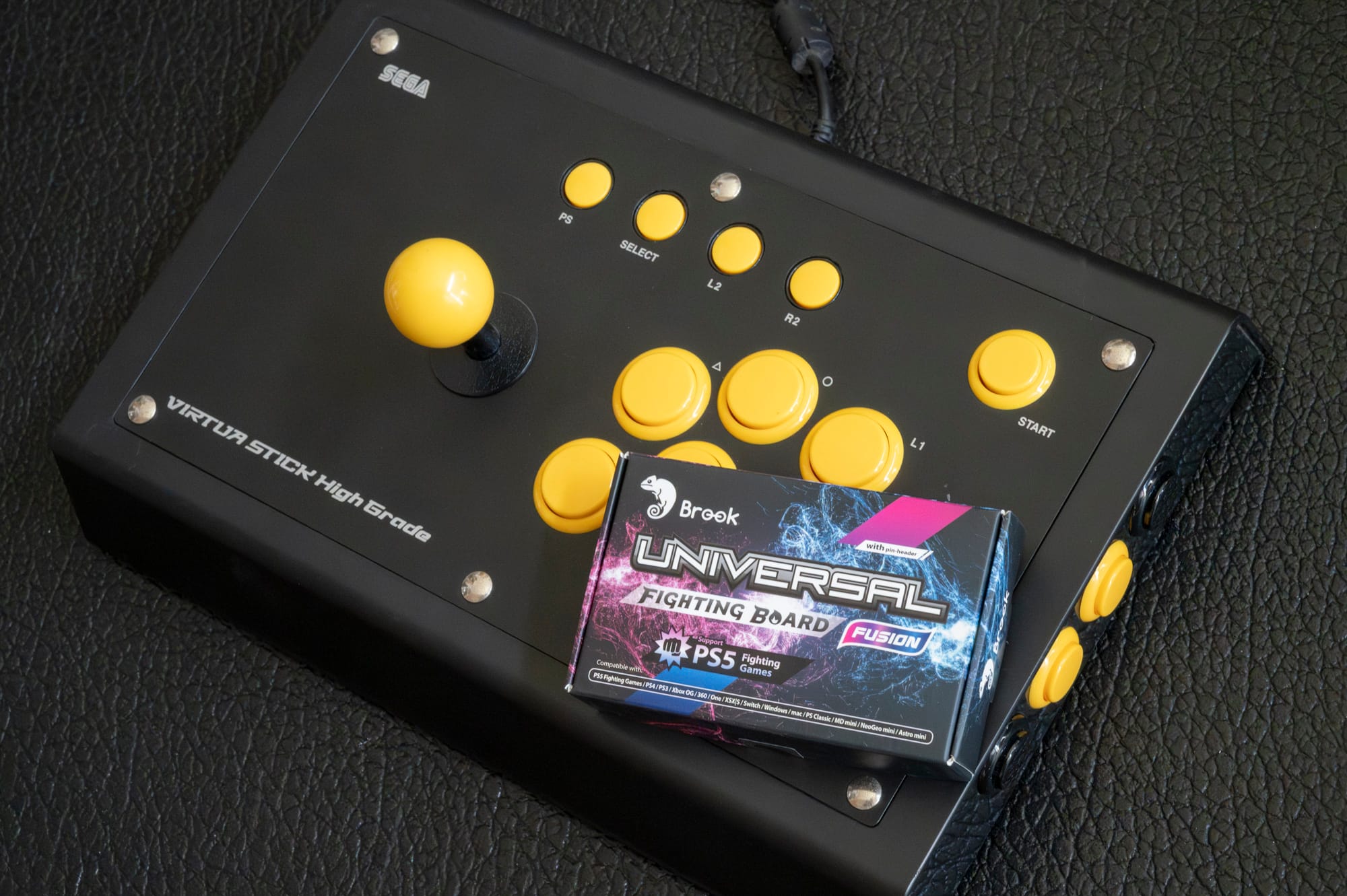 VSHG改のBrook UFBをFusionに交換